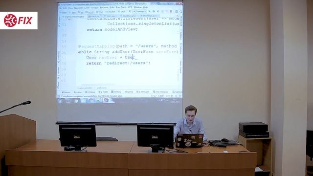 Основы разработки на Java. Лекция 5. Spring MVC, Spring Boot смотреть онлайн
