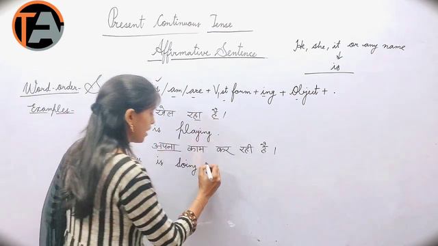 Present continuous ||Part 1|| || Affirmative|| #englishlearning #talentacademy #trending #viral смотреть онлайн