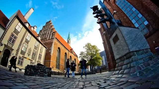 Riga Latvia Рига Латвия Time Lapse смотреть онлайн