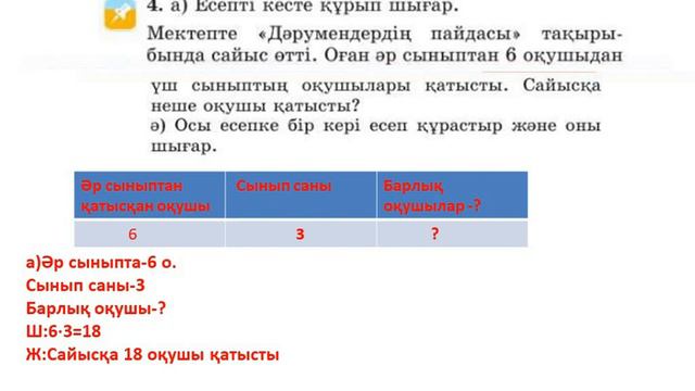 МАТЕМАТИКА 2-СЫНЫП 85-САБАҚ.САНДЫ ӨРНЕКТЕР. смотреть онлайн