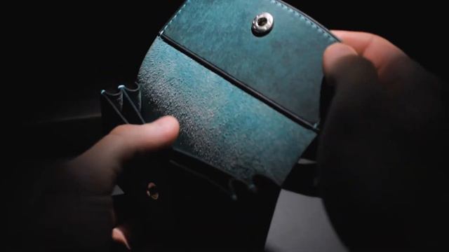 Мини-кошелёк ручной работы из кожи Pueblo смотреть онлайн