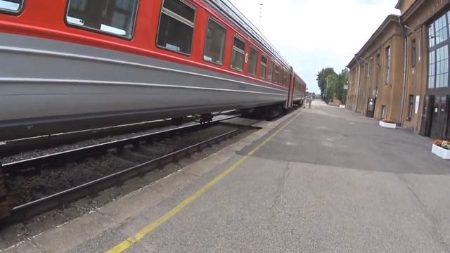 ??ДР1А-289, Даугавпилс - Вильнюс [Diesel Train DR1A-289 Daugavpils-Vilnius]