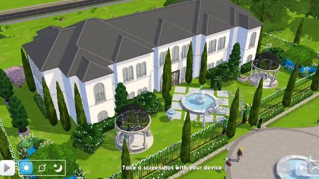 Sims Mobile House Idea: Royal Mansion - Landgraab Avenue смотреть онлайн