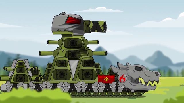 Карл 44 Gerand VS Кв 44 Good Мультики про танки смотреть онлайн