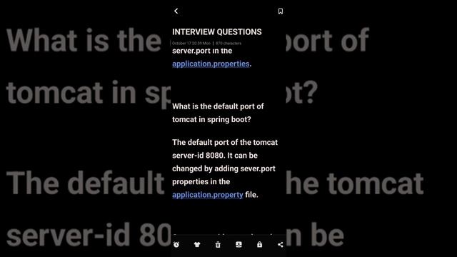 Frequently Asked Spring boot questions in interview | in brief смотреть онлайн