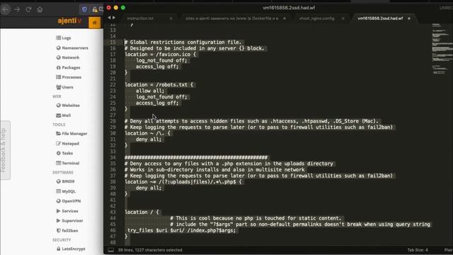 #Ajenti-V - Устанавливаем из Docker Hub. АДМИНИТЬ САЙТЫ это просто (WordPress + LetsEncrypt) смотреть онлайн