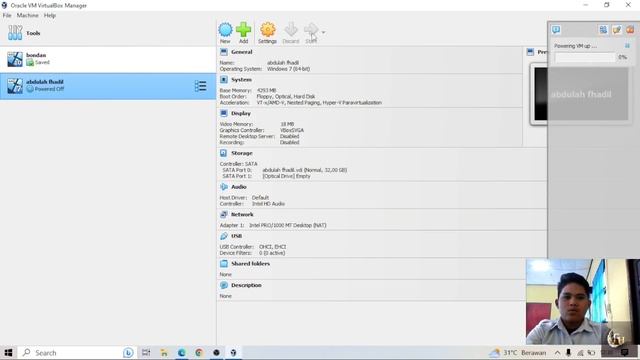 Cara Instal Dindosw 7 Di Oracle Vm Virtualbox смотреть онлайн
