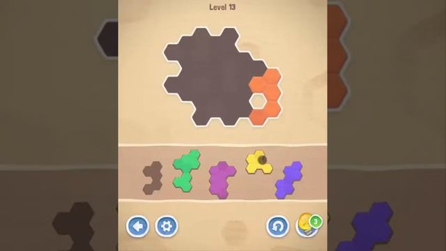 PAPER BLOCKS HEXA GAME WALKTHROUGH смотреть онлайн