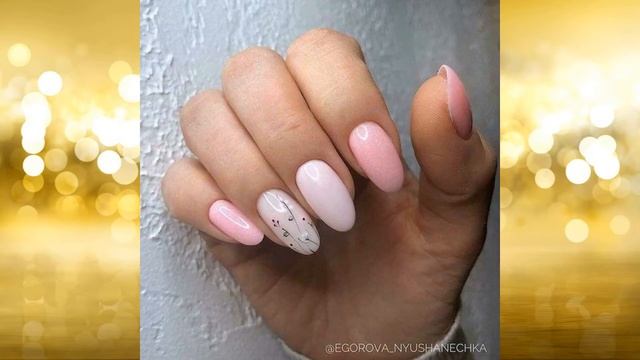 НОВАЯ ПОДБОРКА Дизайн ногтей 2021 - Nail Design 2021 | Нежно розовый маникюр весна-лето 2021 смотреть онлайн