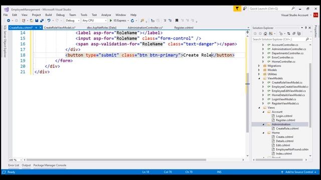 Creating roles in asp net core смотреть онлайн