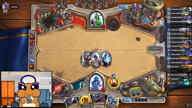 [ Hearthstone S31 ] Dragon Priest vs Druid rank 13 смотреть онлайн