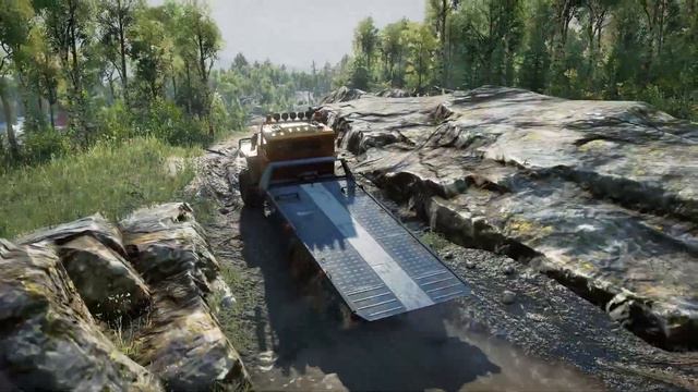 New Huge Phase 7 Update 17 in SnowRunner Exploring New Tennessee Region смотреть онлайн