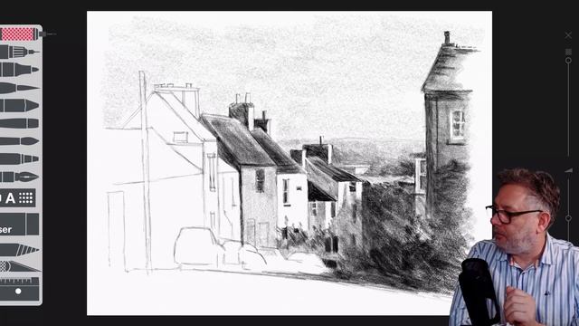 How to create a canvas in Portrait ratio and sketching in Tayasui - My digital sketchbook #26 смотреть онлайн