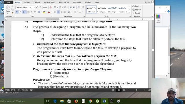 Python-1 Design Process (Lecture-6) смотреть онлайн