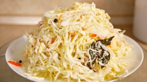 Рецепт хрустящей КАПУСТЫ без заморочек. Квашеная капуста, цыганка готовит.