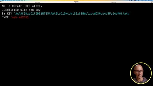 Authenticating in ClickHouse with an SSH Key смотреть онлайн