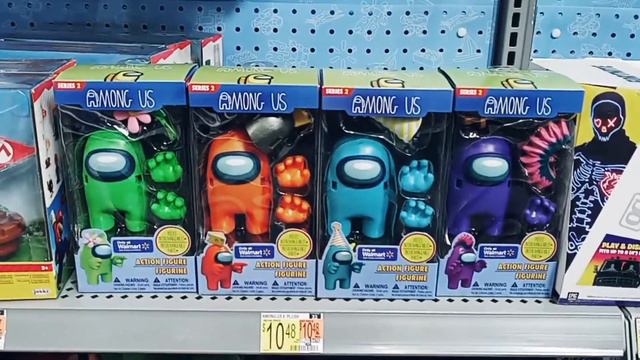 Toikido Among US Series 2 Collectible Action figures Walmart Exclusive set of 4 preview смотреть онлайн