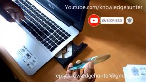 How to insert DVD on ASUS Laptop