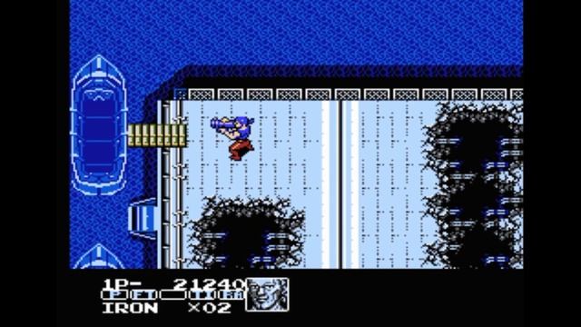 Dendy (Famicom,Nintendo,Nes) 8-bit Contra Force Stage 2