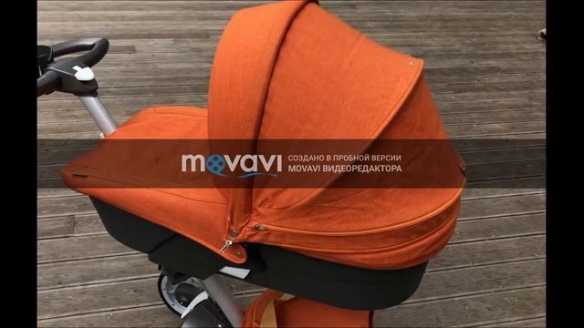 Обзор детской коляски Stokke Xplory V4. 2в1.Редкий цвет/Review of the Stokke Xplory V4 baby strolle смотреть онлайн