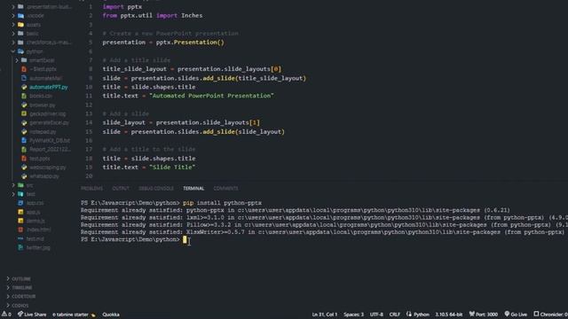 Automate your PowerPoint Slides Using ChatGPT #openai #chatgpt #ai #ppt #python #powerpoint смотреть онлайн
