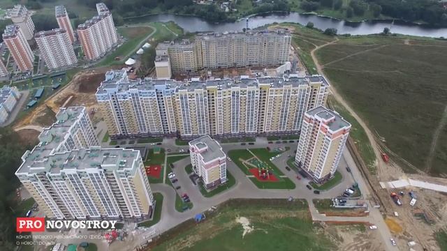 ЖК "Видный берег" [Ход строительства 04.09.2016] смотреть онлайн