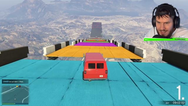 unmögliche MEGA SPEED RAMP in GTA 5 ?? смотреть онлайн