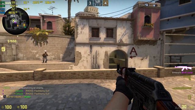 CSGO mirage i7 8700 GTX1060 1920x1080 low settings смотреть онлайн