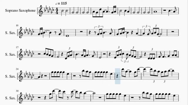 Soprano Sax Sheet Music: How to play Why I Love You by MAJOR смотреть онлайн