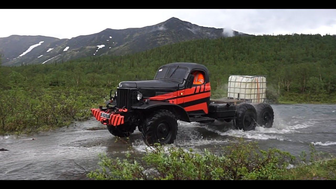 Проходимость ЗИЛ 157 с тонной веса. Кракен 9 смотреть онлайн