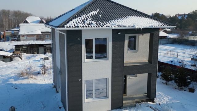 Построили дом на 72 кв.м. / Выбор проекта / Плюсы и минусы подрядчика? смотреть онлайн