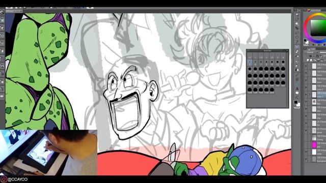 Drawing Every Dragon Ball Character (1000 HOUR DRAWING) смотреть онлайн