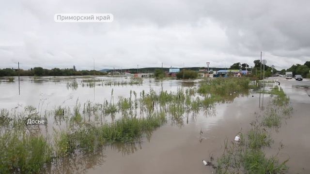 Угроза подтопления нескольких сел сложилась в центральном Приморье смотреть онлайн