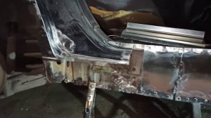 Как сделать усилитель для порога Шевроле Ланос из непонятной детали