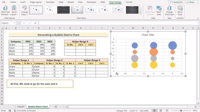 How to Create a Bubble Matrix in Excel смотреть онлайн