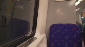 Sweden, Stockholm, subway ride from Vårberg to Gamla stan