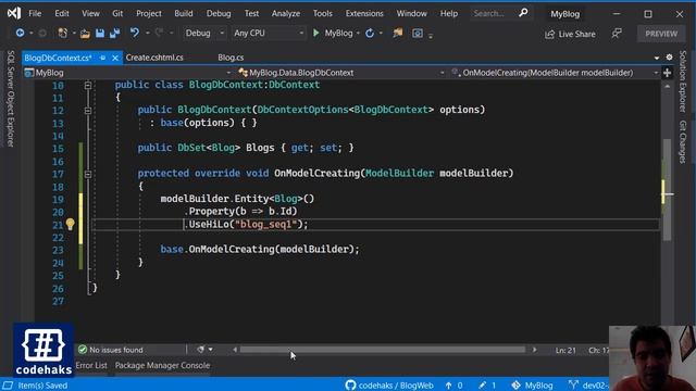 Hi/Lo algorithm in EF Core 5.0 смотреть онлайн