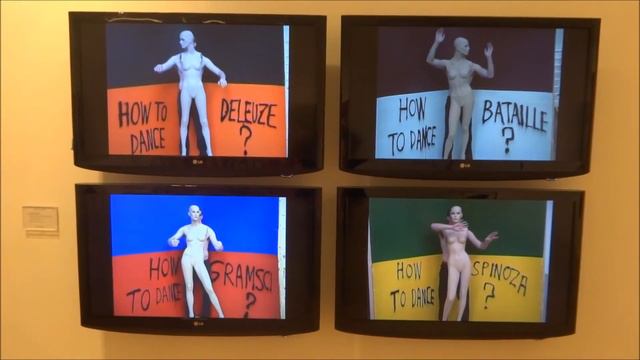 ART VIDEO - Thomas Hirschhorn - Dancing Philosophy (2007) смотреть онлайн
