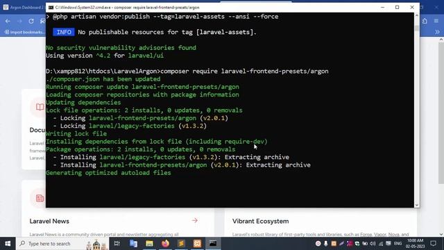 How to Create Argon Dashboard 2 Laravel 10 Admin Panel | Install Laravel Admin Panel | Laravel 10 смотреть онлайн