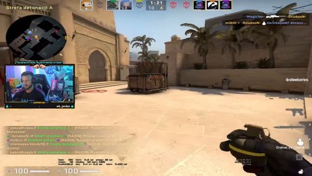 PASHABICEPS PLAYS FACEIT ON MIRAGE