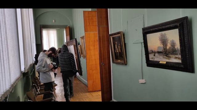 Картина Ильи Репина "Нищая" вернулась в Иркутск смотреть онлайн