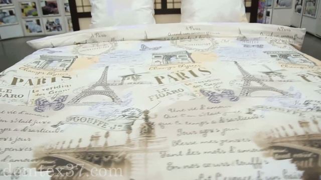 Постельное белье из перкаля "ВОЯЖ" Видеообзор/DomTex37 смотреть онлайн