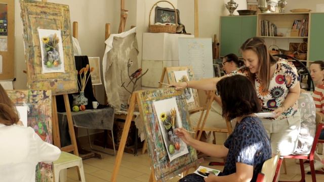 Мастер-класс по рисунку, живописи, композиции смотреть онлайн