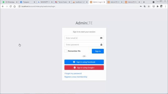 How to create login page using HTML CSS Bootstrap in Codeigniter Account Project смотреть онлайн