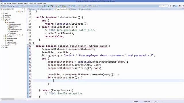 JavaFx Sqlite Database Tutorial 3 - Create Login Application using JavaFx and Sqlite смотреть онлайн