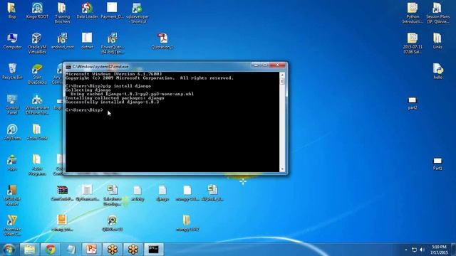 Python DJango | Configuring DJango | Setting and Configure Django | Install DJango смотреть онлайн