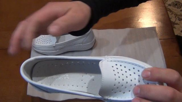 Женские белые мокасины с Алиэкспресс смотреть онлайн