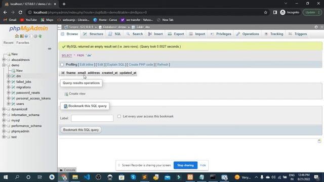 Migration in Laravel -9 | Important Commands of Migration| Laravel 9 tutorials in hindi / urdu смотреть онлайн