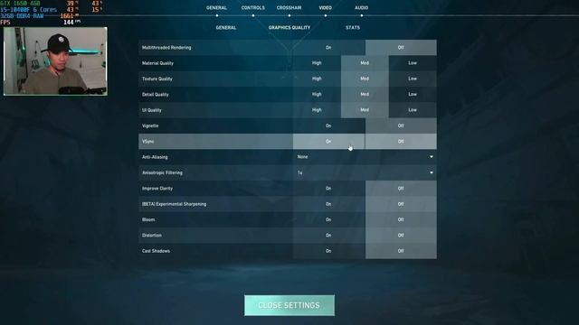 GTX 1650 + i5-10400F - Valorant Max Settings Test смотреть онлайн