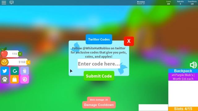 CARNIVAL UPDATE MYTHICAL CODES IN ROBLOX BLOB SIMULATOR смотреть онлайн